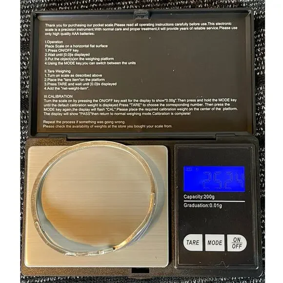 Taxco 925 Sterling Silver Lapis Inlay 7" Bracelet - Picture 13 of 13